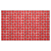 Tissu Cercles modernes de la moitié du siècle, (Fat Quarter)