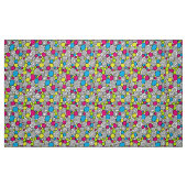 Tissu Cercles Motif 210819 - Couleurs 01 (Fat Quarter)