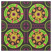 Tissu Cercles motifs (Échantillon)