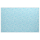 Tissu Cercles point Polka bleu (Yard)