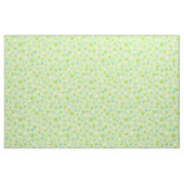 Tissu Cercles Pointe Polka Vert (Yard)