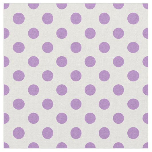 Tissu Cercles Pois violet de chardon (Fermer)