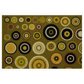 Tissu Cercles Polka Dot Colorés Motif #8 (Fat Quarter)
