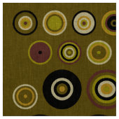 Tissu Cercles Polka Dot Colorés Motif #8 (Échantillon)