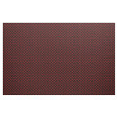 Tissu Cercles rouges avec noir (Fat Quarter)