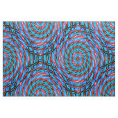 Tissu Cercles sauvages.... (Fat Quarter)