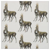 Tissu Cerfs amoureux (Échantillon)
