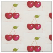 Tissu cerise pour vous encourager ! (Échantillon)