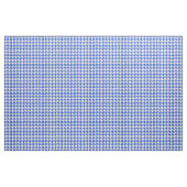 Tissu Cerulean Blue, White Houndstooth Motif #2M (Yard)