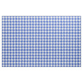 Tissu Cerulean Blue, White Houndstooth Motif #2M (Fat Quarter)