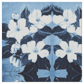 Tissu Ces Blossom Blues (Détail)