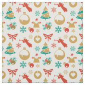 Tissu C'est le Motif de Noël (Échantillon)