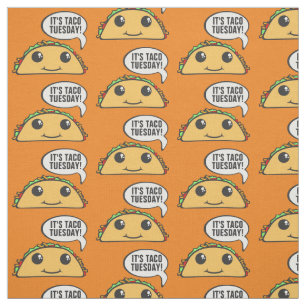 Tissu C'est mardi Taco