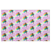 TISSU C'EST UNE GYMNASTE DE FIERCE (Fat Quarter)