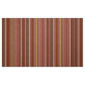 Tissu Chalk Stripes - Chocolat Brown et corail (Fat Quarter)