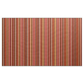 Tissu Chalk Stripes - Chocolat Brown et corail (Yard)