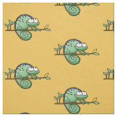 Tissu Chameleon Cute Funny (Échantillon)