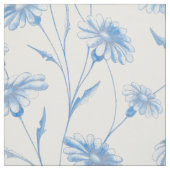 Tissu Chamomile Bleu (Échantillon)