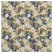 Tissu Chamomiles et Poppies (Échantillon)