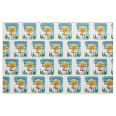 Tissu Chamonix Mont Blanc France (Fat Quarter)