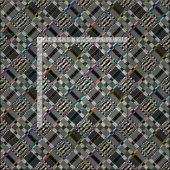 TISSU CHAMP CHAMP DIAGONE (Carreau)