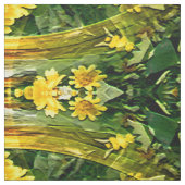 Tissu Champ de marguerites.... (Échantillon)