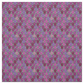 Tissu Champ de tulipe pourpre (Échantillon)