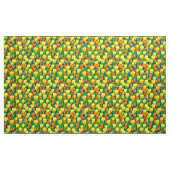 Tissu Champ de tulipes orange et jaune (Yard)