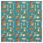 Tissu Champignons Champignons Plante Jardin botanique co (Échantillon)