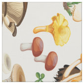 Tissu Champignons colorés (Fermer)