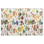 Tissu Champignons colorés (Fat Quarter)