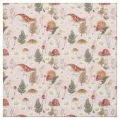 Tissu Champignons floraux (Échantillon)