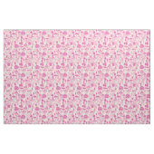 Tissu Champignons Magenta rose (Fat Quarter)