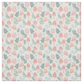 Tissu Champignons magiques Motif de forêt mignonne (Échantillon)