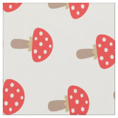 Tissu Champignons rouges (Fermer)