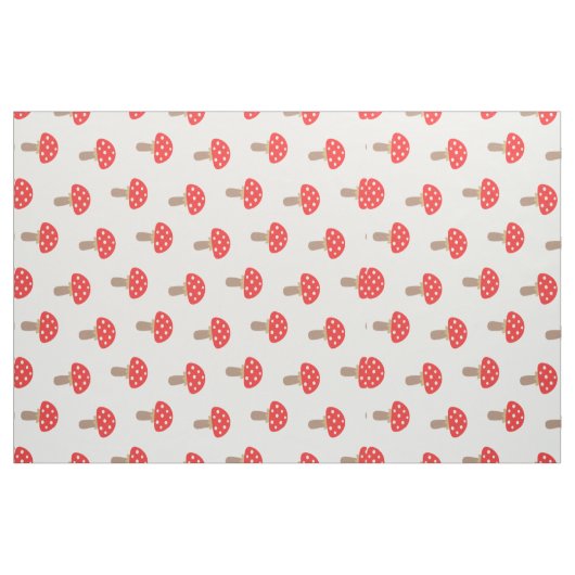 Tissu Champignons rouges (Fat Quarter)
