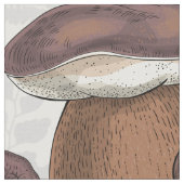 Tissu Champignons sauvages (Fermer)
