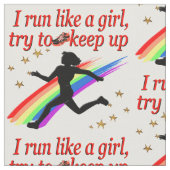 TISSU CHAMPION ROUGE PISTE DE FILLES ET CONCEPTION SUR L (Fermer)