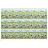 Tissu Champs Bunny Iris (Fat Quarter)