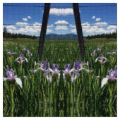 Tissu Champs d'iris (Fermer)
