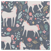 Tissu Champs Unicorne (Fermer)