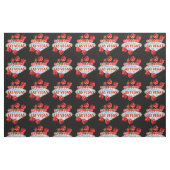 Tissu chanceux de Las Vegas (Fat Quarter)