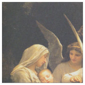 Tissu Chanson des anges, William-Adolphe Bouguereau (Fermer)