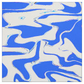 Tissu Chaos Bleu....... (Échantillon)