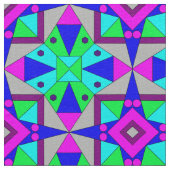 Tissu Chaos coloré 36 (Détail)