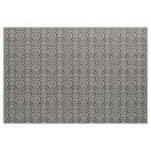 Tissu Charbon Gris Floral Damas (Yard)