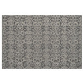 Tissu Charbon Gris Floral Damas (Fat Quarter)