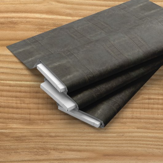 Tissu Charbon Gris Gris Faux Cuir