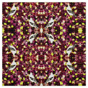 Tissu Chardonnerets Rougeoyants