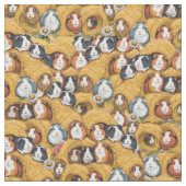 Tissu Charmant Cochon de Guinée Haystack (Fermer)